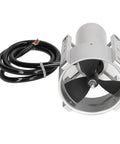 5T 3P Fully Sealed Underwater Thruster For RC Boat And ROV showing CNC aluminum propeller and sealed motor cabin