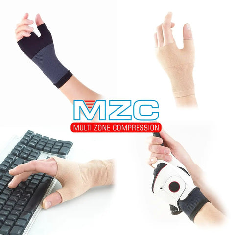 Compression Wrist Sleeve For Pain Relief And Thumb Support With Arthritis Care wrist brace black small