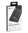Mahi Driver Kit All In One One Quarter Inch Aluminum Bit Driver With Swivel Top Knurled Grip Forty Eight Steel Bits in packaging