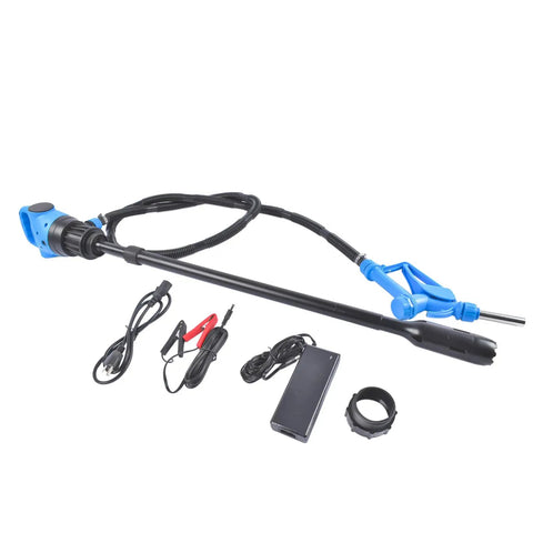 55 Gallon Electric Drum Barrel Pump For Diesel And Kerosene Transfer With 120V AC And 12V DC Options Wide Compatibility For Mild Detergents Antifreeze And Ag Chemicals Effortless Fluid Handling