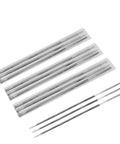 Three Sixteenth Inch Chainsaw File Set 12 Pack Pro Circular Chainsaw Sharpening Files For Fast Precise Cuts And Longer Blade Life