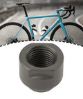 2 Pcs Front Wheel Hub Cone 3-338-9070 M9x1mm For Shimano 1051 in front of classic bike on road