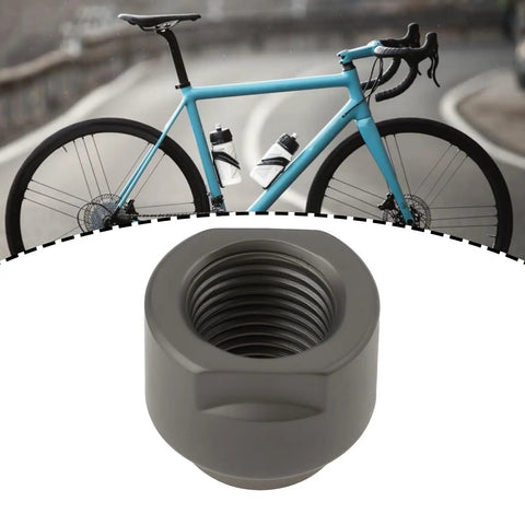 2 Pcs Front Wheel Hub Cone 3-338-9070 M9x1mm For Shimano 1051 in front of classic bike on road
