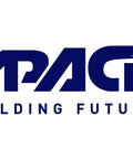 APACH logo with blue text and stylized design elements, featuring the slogan 'Building Futures' in bold letters below.