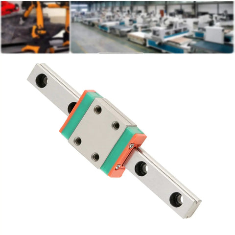 Two Piece LML7B Miniature Linear Rail Guide Set With 7mm Width Slide Block for CNC machines, lightweight precision tool