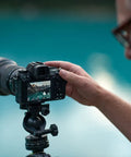 Photographer using Nikkor Z 24-120mm F4 S Do It All Zoom Lens For Z Series Mirrorless Cameras, Constant Aperture From Wide To Telephoto
