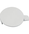 Tesla Model 3 Front Tow Hook Cover Cap Replacement for 2017-2023 White Front Bumper, ABS plastic, top view
