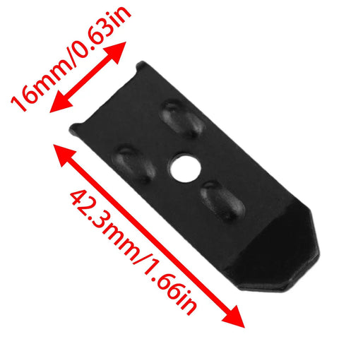 Solid As Nails Table Leaf Levelers And Alignment Locks With Sliding Bars And Screws Badass Polished Steel Hardware 16mm by 42.3mm leveling part.