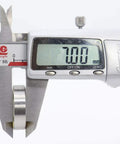 Caliper measuring width of Ceramic Hybrid Radial Bearing 15X26X7Mm 152672RS Stainless Steel For Bicycle Hub XCR