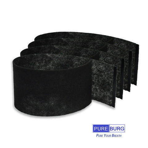 Replacement Filter Set For Crane EE-5068 And Jetery JT-8115M Air Purifiers 2 Pack H13 HEPA Plus 4 Activated Carbon Pre-Filters