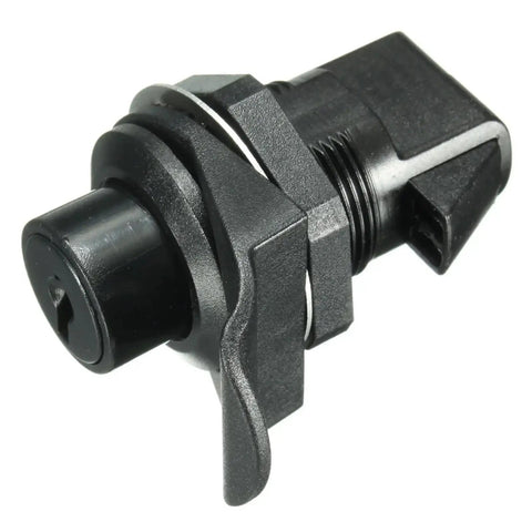 Push Button Latch 2 Pack With Key For Motorcycle And Boat Glove Box Durable Plastic Quick Release Lock detail view