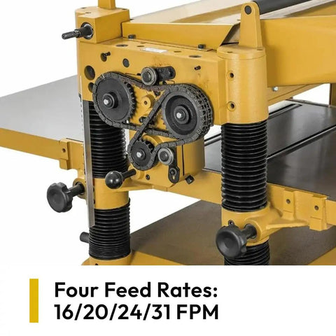 Badass 20 Inch Helical Wood Planer With 5 Horsepower Motor And 230 Volt Setup Delivering Silky Smooth Surfacing On Rough Lumber Featuring 100 Replaceable Carbide Heads
