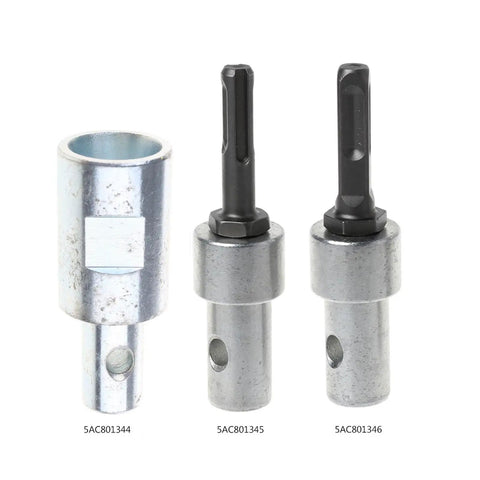 Beefy Durable Steel Water Drill Borer Adapter For Earth Auger Bits Arbor Connector And Water Borer Attachment For Drills