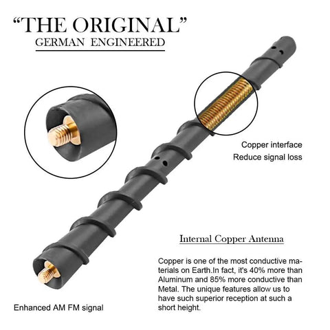 7 Inch Replacement Radio Antenna Mast for Nissan Pathfinder Rogue Murano Cube Juke Versa Kicks Leaf 370Z 350Z NV200 Cars