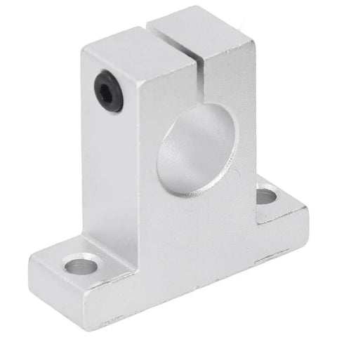 Cool 10Pcs SK16 Linear Motion Rail Support Brackets Made From Super Tough Aluminum, compact design for precise 3D printer assembly.