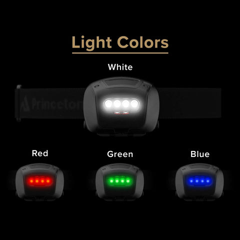Quad 4 LED Tactical Headlamp With Focused Wide Beam And Multiple Modes For Bright Close Up Lighting And Long Range Power color options
