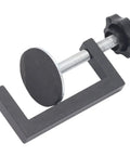 Heavy Duty 4 Piece Woodworking C Clamps Offer Killer Grip And Smooth Turn Adjustment For Straight Up DIY Projects, close-up view of clamp mechanism.