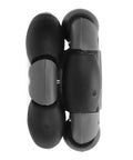 WiseZythum 48mm omni-directional wheel pair with double-row rollers; black tires and gray hubs (2 wheels)