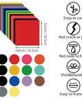 Ready To Use Sublimation Transfer Sheets Set For Tumbler Tees And Mugs 14 Pieces Of 12 By 10 Inch Solid Color Insoluble Paper