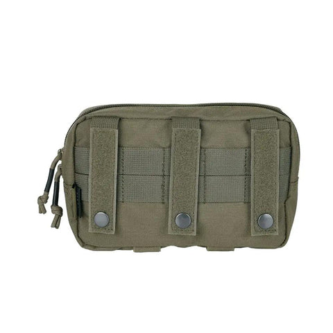 Badass Tactical Molle Admin Pouch For Tactical Vest Chest Or Waist Pack Utility Tool Bag In Ranger Green With Hella Durable Nylon And Secure Ykk Zippers For Top Tier Edc Gear