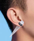 Dope Ear Stretching Kit With Acrylic Tapers And Silicone Tunnels, 36 Pieces 00G To 20mm on ear lobe