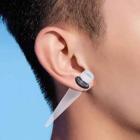 Dope Ear Stretching Kit With Acrylic Tapers And Silicone Tunnels, 36 Pieces 00G To 20mm on ear lobe