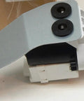 Universal Washing Machine Drain Pump Motor WH23X10030 Replacement Kit 120V 85W side view with metal bracket