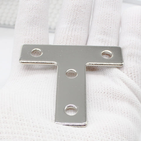 Aluminum T Slot Bracket Kit For 2020 Extrusion Profiles Includes 10 Brackets And 40 M5 Nuts And Bolts Drop In Nuts For Precise Positioning