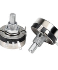 10K Ohm Potentiometer For Inverter Speed Control Single Turn Carbon Film Rotary Taper Potentiometer With 2 A03 Knobs And 2 Dials
