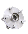 Front Wheel Bearing Hub Assembly Set Of 2 For Subaru Legacy 2015 To 2020 Outback 2015 To 2020 Impreza 2005 To 2014 WRX STI Only Ascent 2019 To 2020 Forester 2019 To 2020 OEM Grade Replacement For Your Ride, shown from side angle