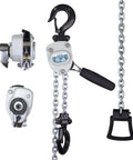 Mini Chain Hoist 550 Pound Portable Lever Hoist 10ft 1/4 Ton Mini Puller With 3M Chain Hoist And 2 Heavy Duty Hooks product image