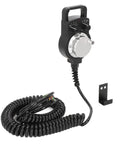 4 Axis CNC Handwheel Pulse Generator With 100PPR For Precise Machine Control Electronic Handwheel shown with coiled cable