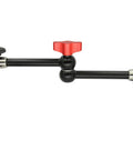 Heavy Duty 11 Inch Articulated Arm For Cameras And Lights, 12 Pound Load Capacity, Sturdy Metal Construction, side view