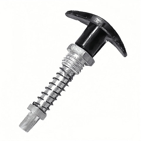 Heavy Duty Spring Loaded Pull Pin With Easy Grip Handle, Tough As Nails Steel Pop Pin Latch, 1/2 inch diameter
