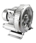 2HP Regenerative Blower And Vacuum Pump 150 CFM 110-120V industrial air pump with metal casing for material transfer.