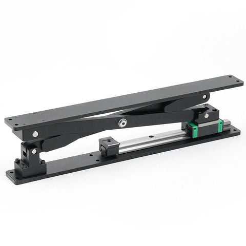 Heavy Duty Woodworking Leg Vise Kit With Inertia Driven Handwheel For Quick Open Close Strong Parallel X Bracket shown on white background