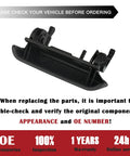 Tailgate Door Handle Replacement For Ford Ranger 1998-2011 And Mazda B2300 B3000 B4000 2001-2010 Textured Black Exterior