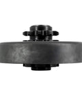 Hit The Road In Style With This Rock Solid Centrifugal Go Kart Clutch showing a heavy-duty design, 5/8" bore, and 10-tooth sprocket.