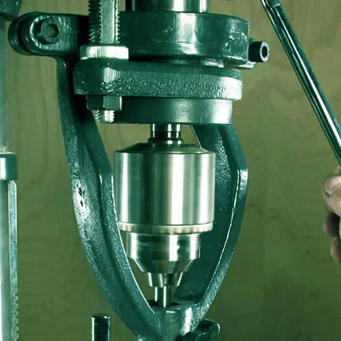 Rock Solid Portable Drill Press Square Tenon Converter Log Furniture Joinery Adapter Quick Install Mortise Machine Chisel Kit No Fuss Setup detail of steel housing and mortising bit.