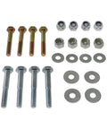 Heavy Duty Golf Cart Grab Handles Pair Fit Club Car Ezgo And Yamaha Lifted Carts Featuring bolts, nuts, and washers for easy setup.