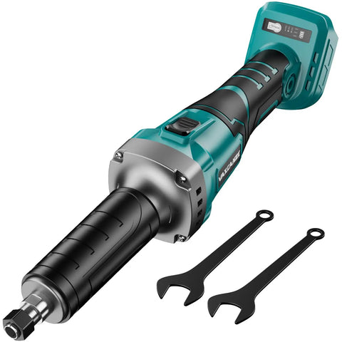 Beefy Cordless 1100W Brushless Die Grinder With Braking, Bare Tool Only, Three Level Variable Speed Up To 26,000 RPM, 1/4 Inch Chuck