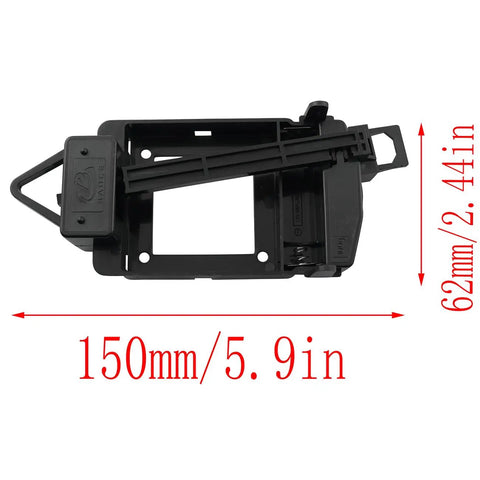 Heavy Duty Pendulum Clock Movement Drive Unit for Craft Clocks and Frameless Wall Clocks with dimensions 150mm x 62mm
