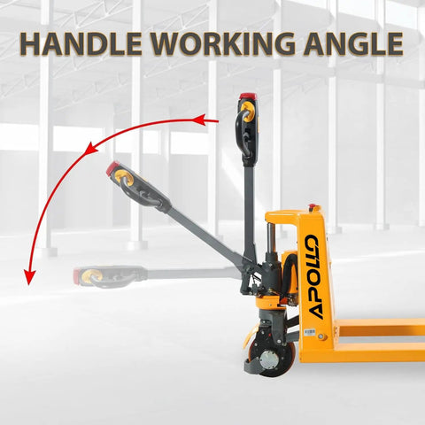 Heavy Duty Electric Pallet Jack Truck Delivering Killer Performance With Rock Solid 3300 Pound Capacity Plus Fast Charge Lithium Battery For No Sweat Material Handling