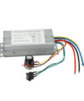 Beefy 70A DC Brushed Motor Controller With Forward Reverse Control For 12V-48V Systems, 4000W Capacity, Wide 10V-60V Input, Ideal For Industrial Automation, Pumps, Conveyors, And Robotics, aluminum PWM unit