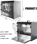 Rock Solid Waterfall Airbrush Spray Booth Delivers Hella Clean Airflow Through Advanced Water Curtain Filtering, dimensions 50x36x45cm.