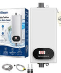Compact Tankless Electric Water Heater Brings Straight Up Instant Hot Water On Demand Featuring A Slick Led Display And Hella Efficient 3500W Core.