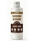 Top Tier Premium Dark Oak Water Base Wood Stain For Furniture Cabinets And Doors Fast Dry Quick Setting Low Odor Formula, 250ml bottle.