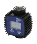 Water Flow Sensor With LCD Display For Pipelines And RV Water Heater Blue K25 Liquid Sensor with clear front LCD readout