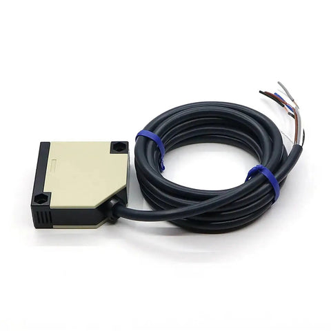 Reflex Material Photoelectric Sensor Indoor Motion Light With High Sensitivity Auto On Off Lighting Energy Saving Motion Detector For Hallways And Rooms Easy Install Durable Indoor Use EK50 R4A1 Style, wired sensor