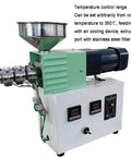 Built Tough 3D Printer Filament Maker Machine, desktop filament extruder with 90W motor and adjustable feed rate detailed view.